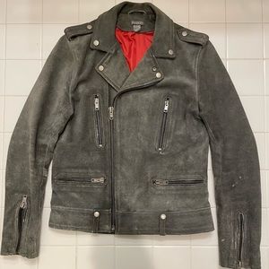 Suede Biker Jacket (Limited Edition H&M)